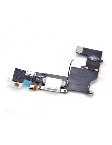 CONECTOR CARGA IPFX5SACW IPHONE 5S  BLANCO 