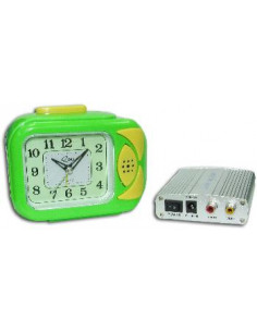 RELOJ DESPERTADOR CAMARA OCULTA VIGILANCIA SATYCON