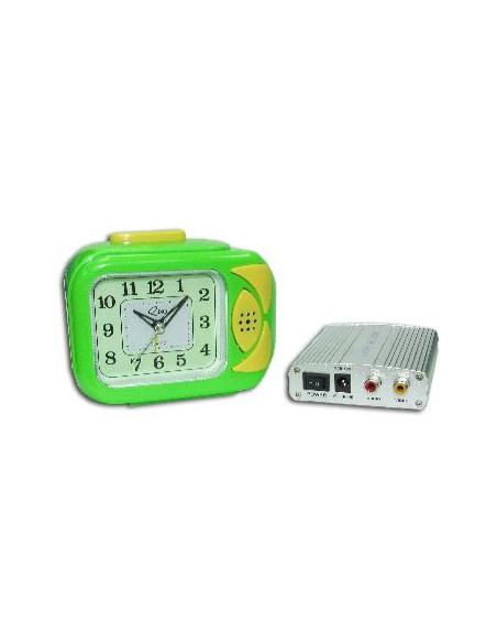RELOJ DESPERTADOR CAMARA OCULTA VIGILANCIA SATYCON