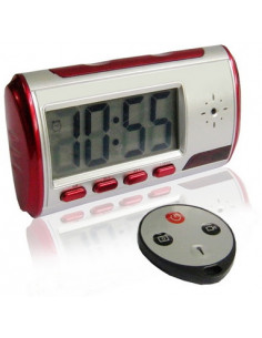 RELOJ DIGITAL DESPERTADOR VIGILANCIA CAMARA ESPIA