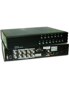 GRABADOR VIGILANCIA 4 CAMARAS RED USB VGA 160GB