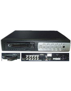GRABADOR VIDEOVIGILANCIA 8 CAMARAS RACK VGA USB