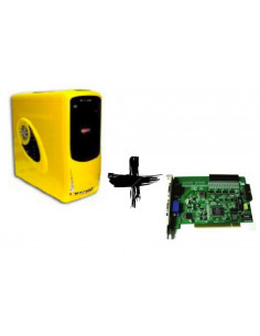PC VIDEOVIGILANCIA 16 CAMARAS AMD 2GB 160GB P16125