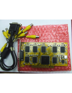 TARJETA VIGILANCIA CCTV PCI 8C 80100C
