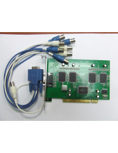 TARJETA VIDEOVIGILANCIA CCTV PCI 4C VIDEO 4C AUDIO