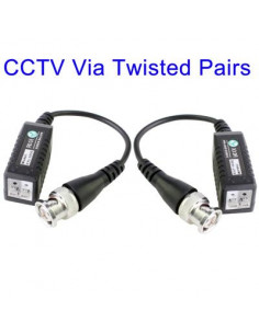 TRANSMISOR/RECEPTOR VIDEO ALTA DISTANCIA BALUN UTP