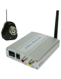 KIT EMISOR/RECEPTOR INALAMBRICO VIDEOVIGILANCIA