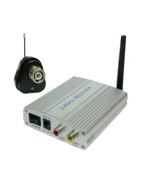 KIT EMISOR/RECEPTOR INALAMBRICO VIDEOVIGILANCIA
