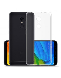 FUNDA DE SILICONA TRANSPARENTE XIAOMI REDMI 5 PLUS