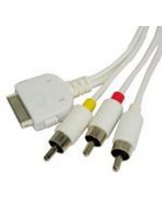 CABLE AV  3XRCA  PARA IPHONE SATYCON