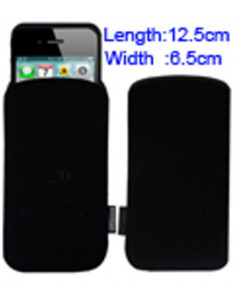 FUNDA PROTECTORA NEGRA IPHONE