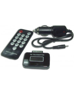 EMISOR FM INALAMBRICO MANDO IPHONE IPOD IPAD