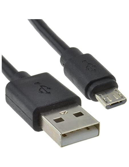 CABLE DATOS Y CARGA USB A MICRO USB 0 5m