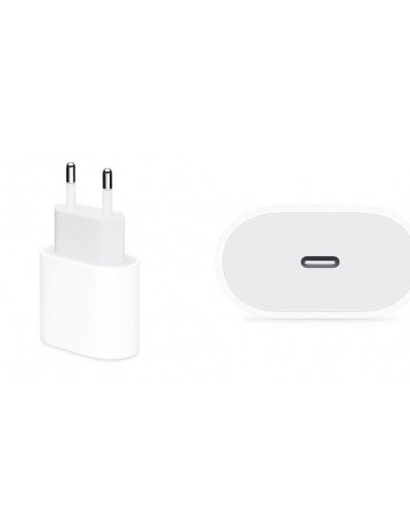 CARGADOR APPLE IPHONE MHJE3ZM/A USB-C TIPO-C 20W