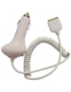 ADAPTADOR/CARGADOR COCHE IPAD IPHONE IPOD 1000MA