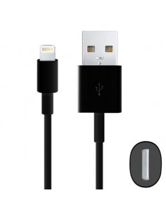 CABLE COMPATIBLE LIGHTNING IPHONE 3M NEGRO IOS8 1