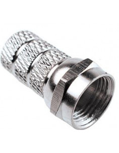 CONECTOR F GRANDE PARA CABLE 0 55MM A 0 7MM