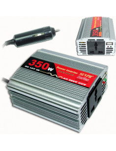 INVERSOR COCHE 12V A 220V 350W  USB 5V DC  USADO 