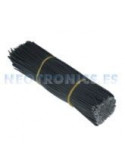 CABLE 150MM PAQUETE 500 UDS NEGRO