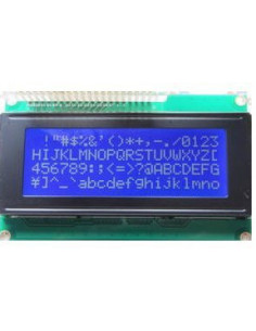 ARDUINO - DISPLAY LCD AZUL 5V 20X4