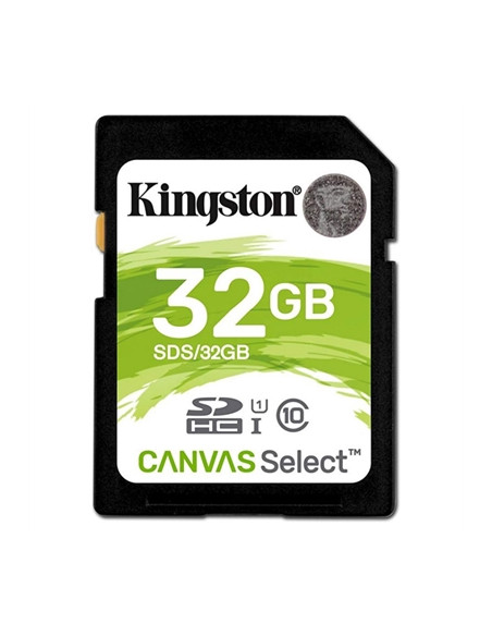 TARJETA MEMORIA FLASH SDHC KINGSTON 32GB C10