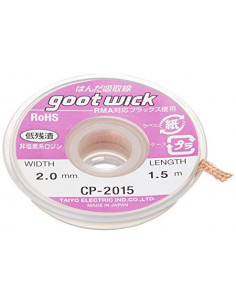 MALLA DESOLDADORA SATYCON 2 5mm 1 5m