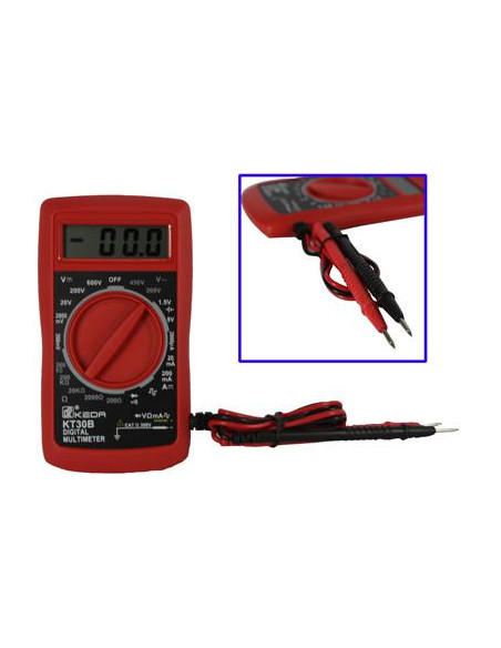 MULTIMETRO DIGITAL SATYCON Volt/Ohm/Amp