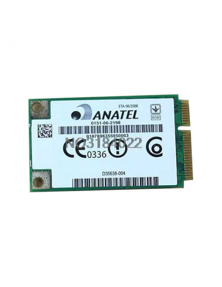 ANATEL HP WLAN MINI PCIEXPRESS CARD