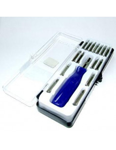 KIT JUEGO DESTORNILLADORES 16 PIEZAS