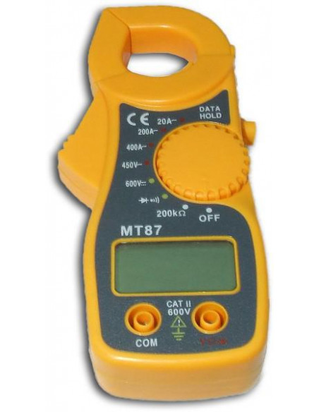 MULTIMETRO PINZA AMPERIMETRICA DIGITAL SATYCON