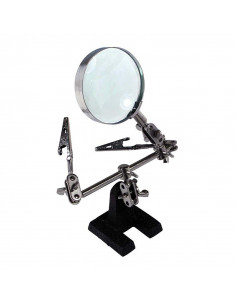 5HERRAMIENTA LUPA SOLDADURA 5 AUMENTOS CON SOPORTE