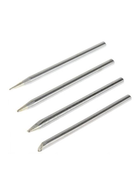 JUEGO 4 PUNTAS PARA SOLDADOR 40W