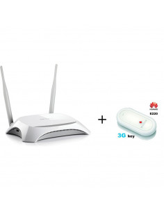 ROUTER WIFI 3G TPLINK TL-MR3420   MODEM 3G HUAWEI