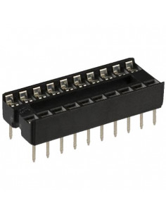 5X ZOCALOS PLANOS DIL 20 PINES 1CM