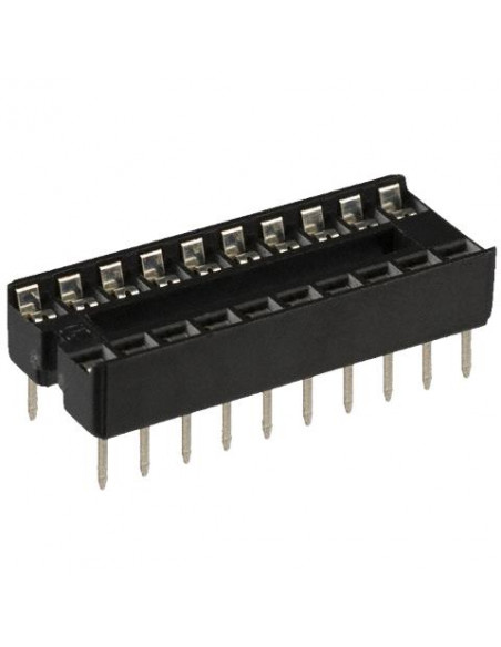 5X ZOCALOS PLANOS DIL 20 PINES 1CM