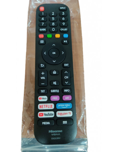 MANDO ORIGINAL HISENSE TV A7 SERIES