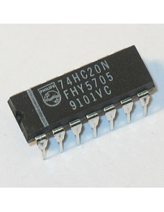 PHILIPS CIRCUITO INTEGRADO 74HC20N