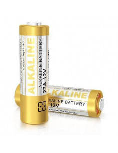 PILAS ALCALINAS MANDO COCHE Y GARAJE 12V 27A 1UD