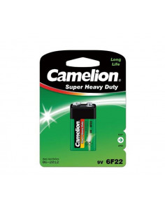 PILA SALINA 6F22 PETACA 9V CAMELION 1 UNIDAD