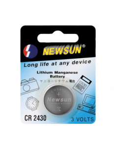 PILA BOTON CR2430 3V LITHIUM BATTERY