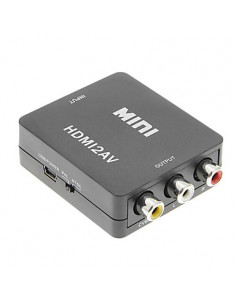 ADAPTADOR CONVERSOR HDMI2 A RCA SATYCON HDMI2AV NE