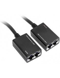 EXTENSOR HDMI 1080P HASTA 30M CON 2 CABLES LAN UTP