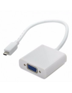 CABLE ADAPTADOR MICRO HDMI MACHO  A VGA HEMBRA