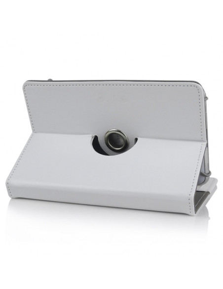 FUNDA TABLET 7  SATYCON GIRATORIA 360 BLANCO