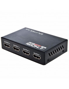 DUPLICADOR SPLITTER 4X HDMI V1 3B FULL HD ALIMENTA