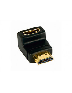 ADAPTADOR HDMI HEMBRA MACHO ACODADO 90º SATYCON
