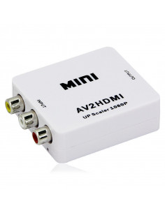 ADAPTADOR CONVERSOR RCA A HDMI SATYCON AV2HDMI