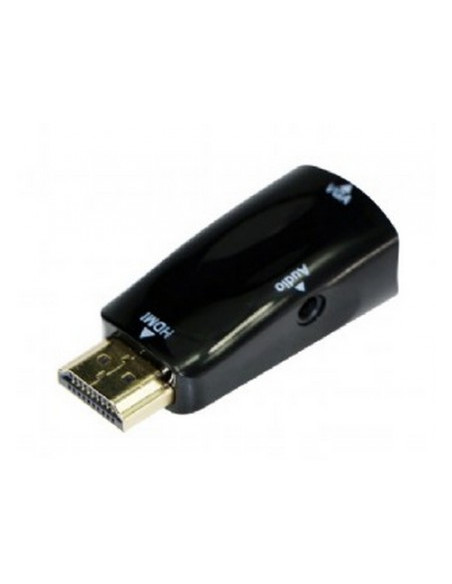ADAPTADOR HDMI A VGA AUDIO NEGRO S PORT GEMBIRD