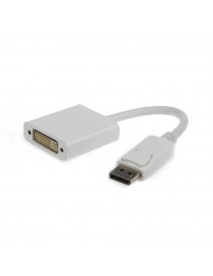 ADAPTADOR DP DISPLAYPORT MACHO A DVI-D HEMBRA