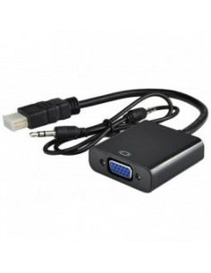 ADAPTADOR GEMBIRD HDMI A VGA CON AUDIO